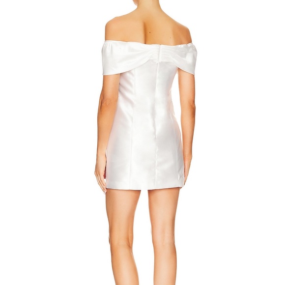 ELLIATT Espousal Dress - Off-Shoulder White Dress